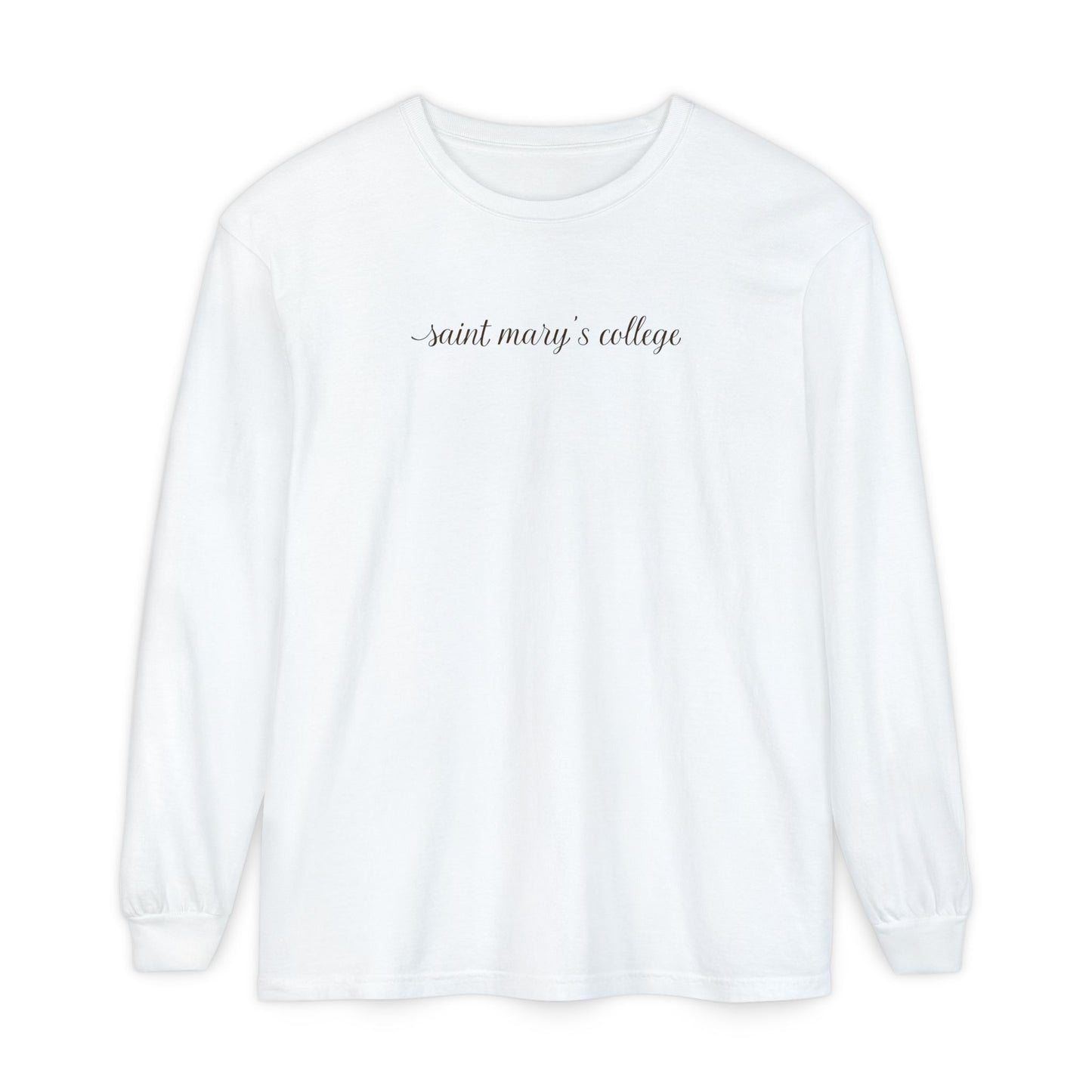 Saint Mary's College "it's a Smick thing" Unisex Long Sleeve T-Shirt | Comfort Colors | Belles | Better in Blue Co.