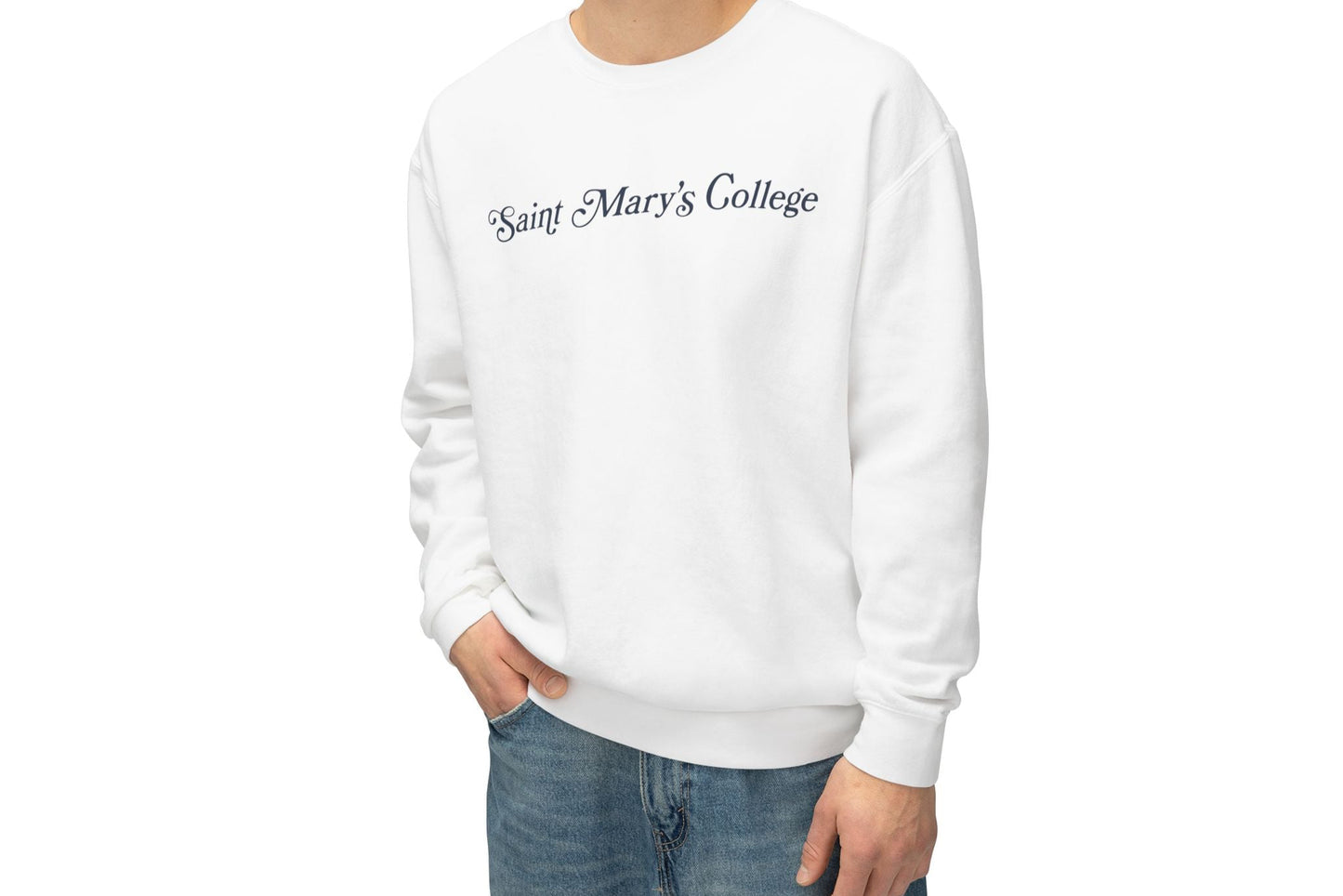 Saint Mary's College Crewneck | Matching Sweat Set | 1844 | Belles | French Cross | Better in Blue Co.