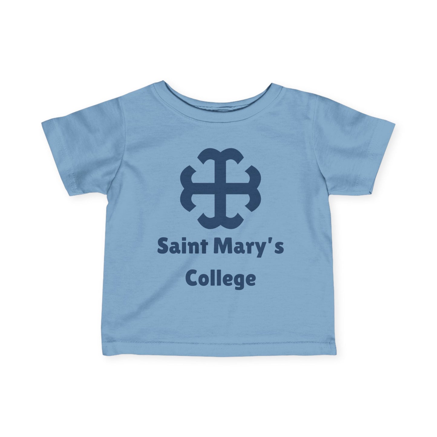 Saint Mary's College Infant Tee No. 2 | French Cross | Navy Blue | Better in Blue Co.