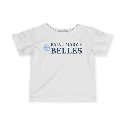 Matching Saint Mary's College Belles Infant Tee | French Cross | Smick | Notre Dame, IN