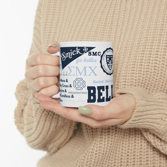 Saint Mary's College Mug | Belles | Smick | The Avenue | Spes Unica | Better in Blue Co.