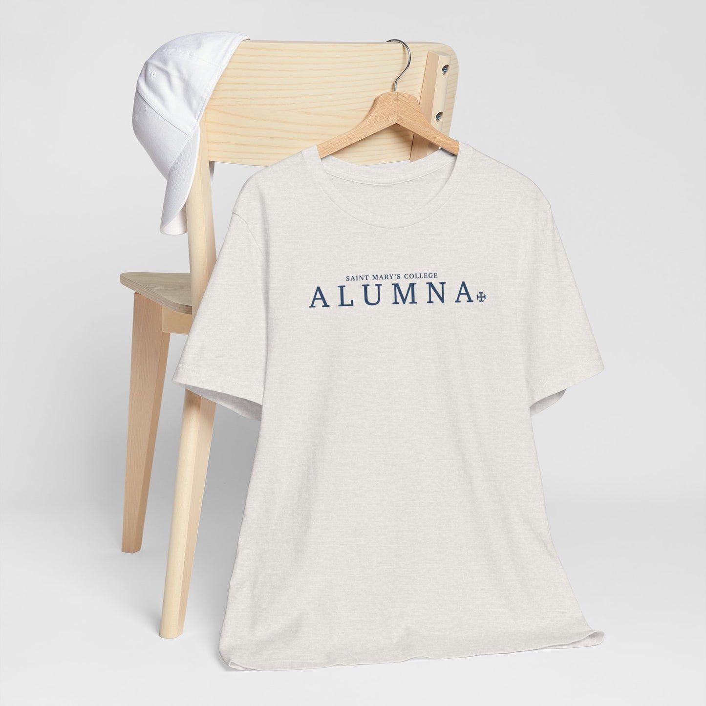 Saint Mary's College Alumna Tee | Belles | French Cross | Better in Blue Co.