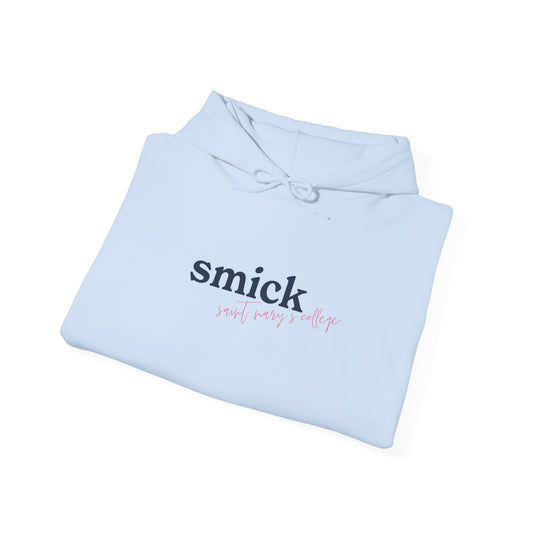 Saint Mary's College "smick" Hooded Sweatshirt | 1844 | Belle Yeah | Better in Blue Co.