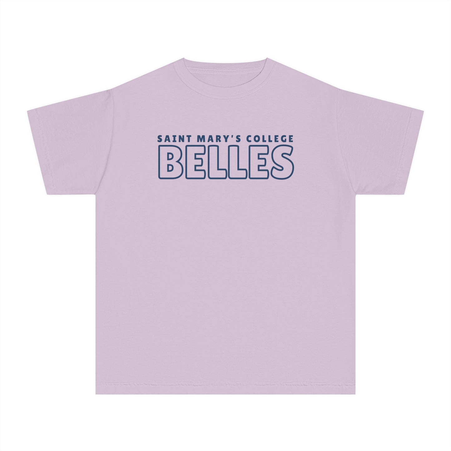 Youth Saint Mary's College Belles No.2 Midweight Tee | Better in Blue Co.