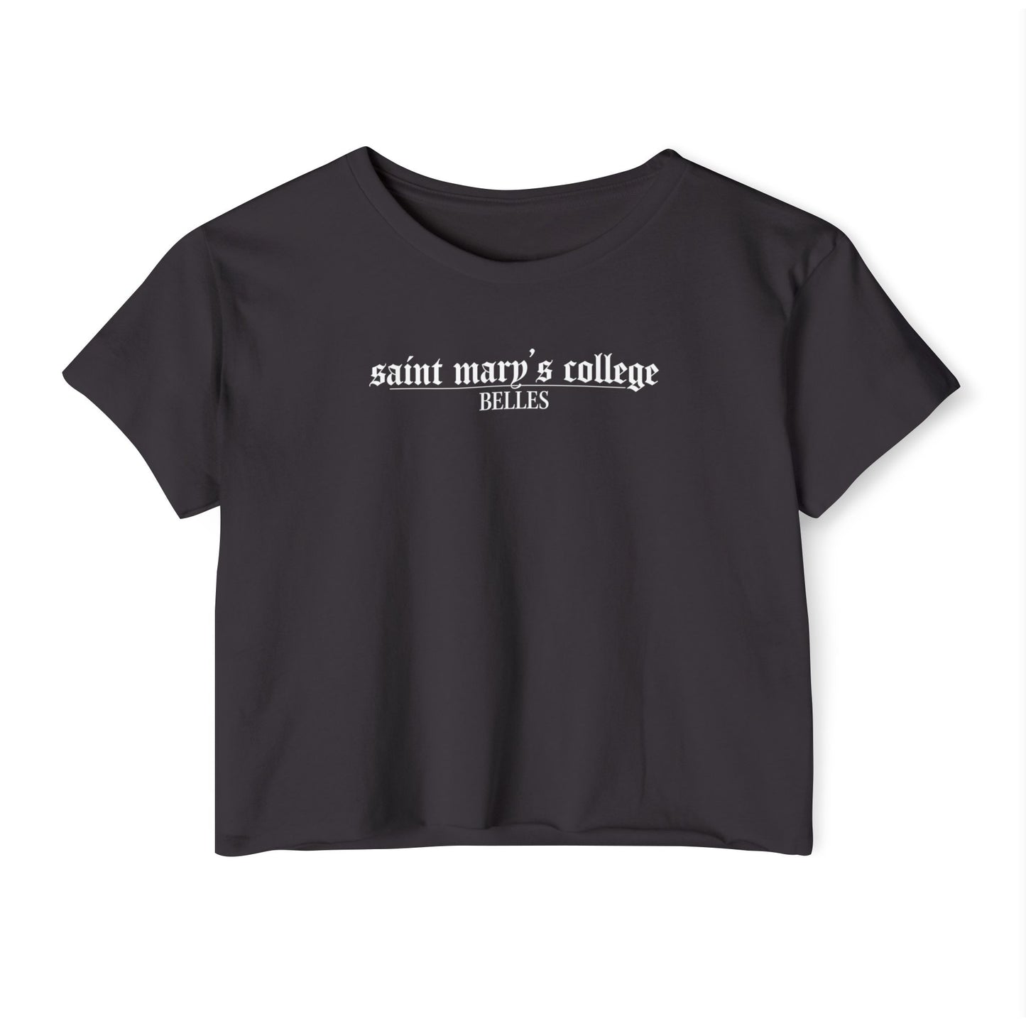 Saint Mary's College Belles Crop Top | Better in Blue Co.