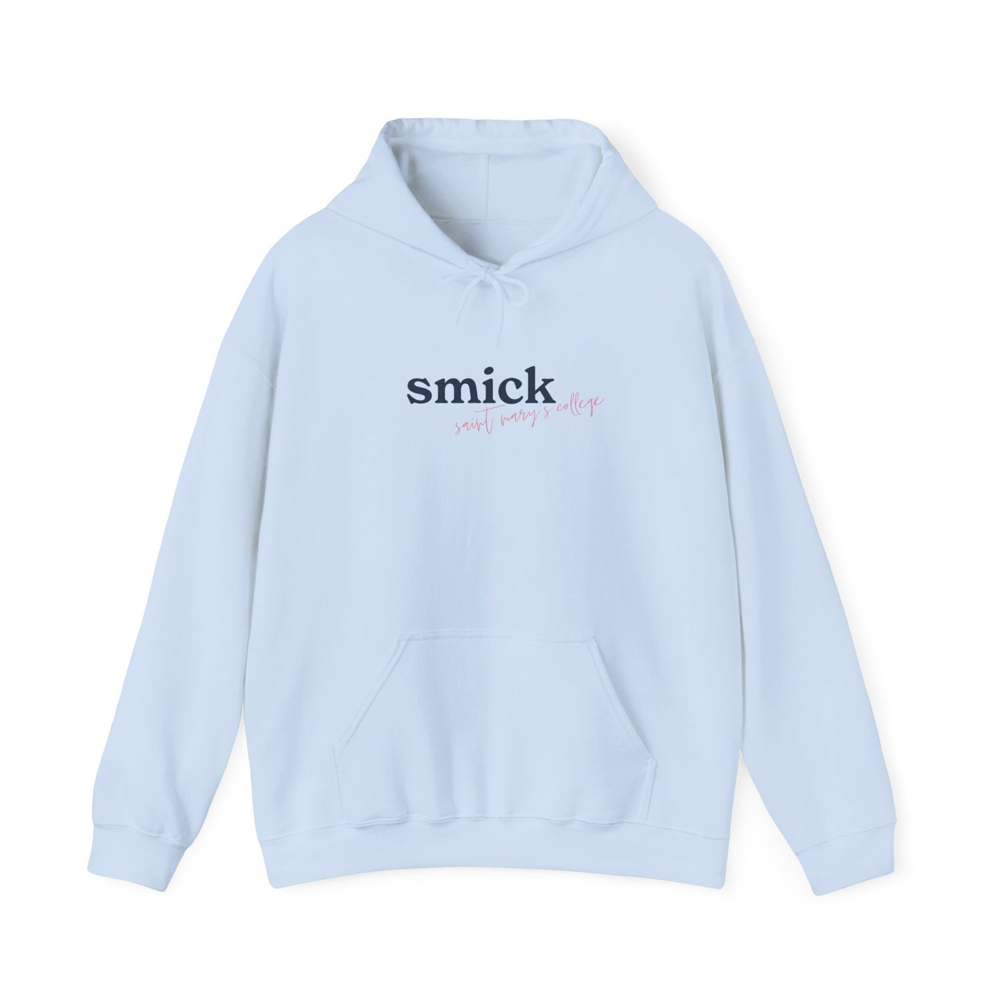 Saint Mary's College "smick" Hooded Sweatshirt | 1844 | Belle Yeah | Better in Blue Co.