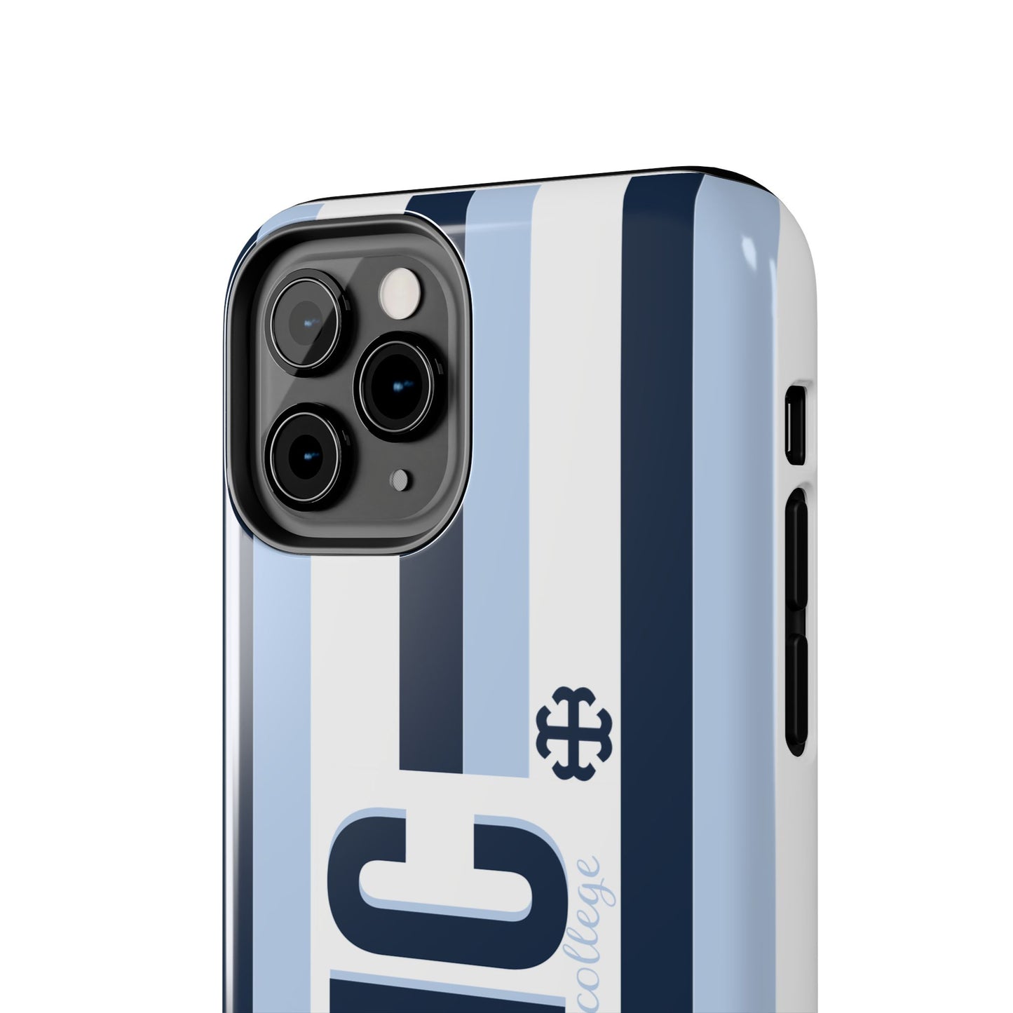 Saint Mary's College Phone Case SMC Navy/Belles Blue/White French Cross | Better in Blue Co.