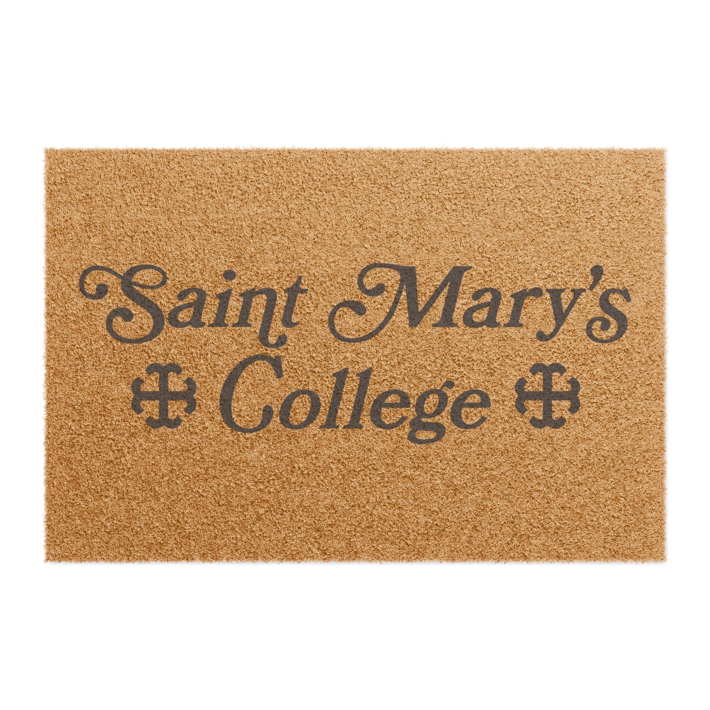 Saint Mary's College Doormat | French Cross | Better in Blue Co.