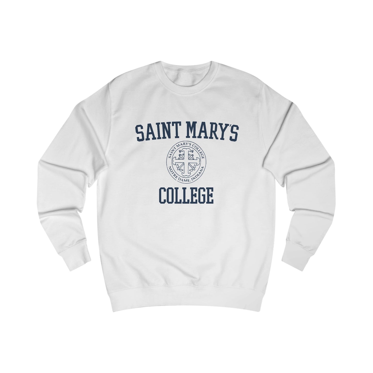 Saint Mary's College Alternative Seal Crewneck | Spes Unica | Better in Blue Co.
