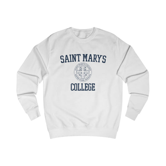 Saint Mary's College Alternative Seal Crewneck | Spes Unica | Better in Blue Co.
