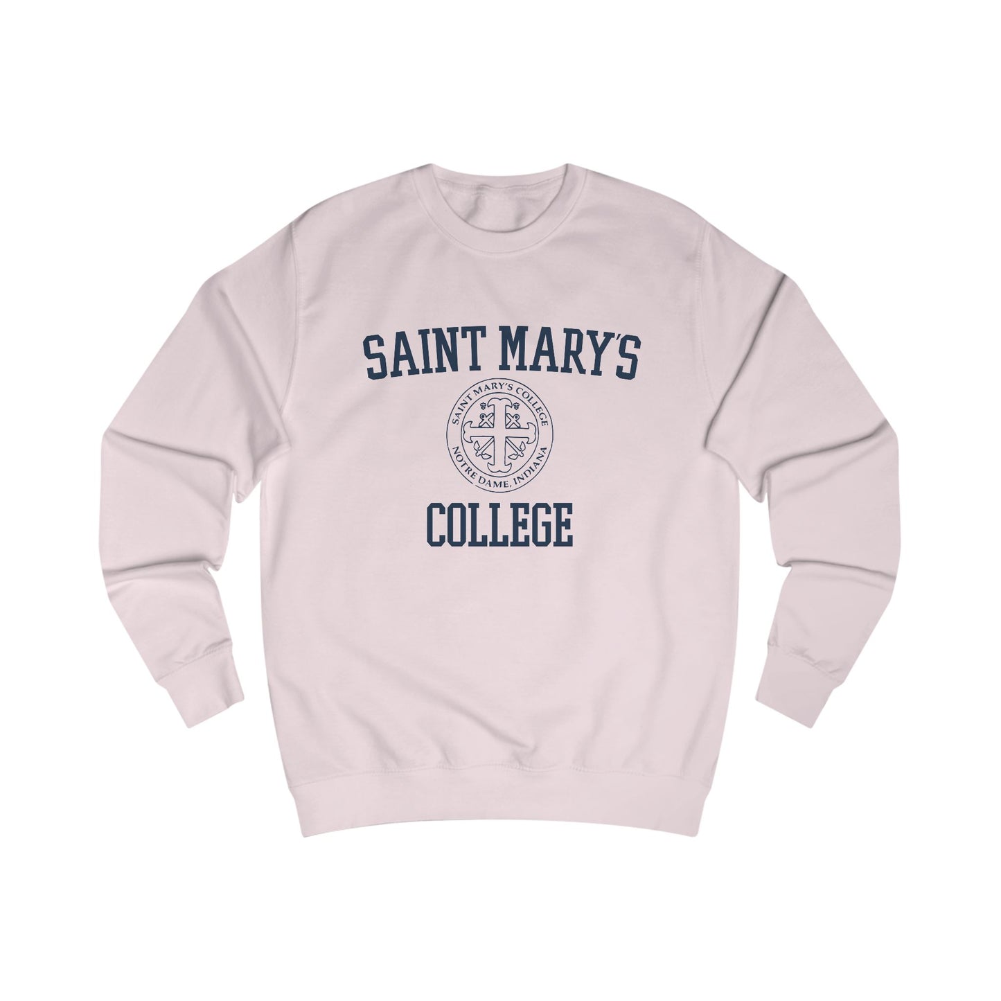 Saint Mary's College Alternative Seal Crewneck | Spes Unica | Better in Blue Co.