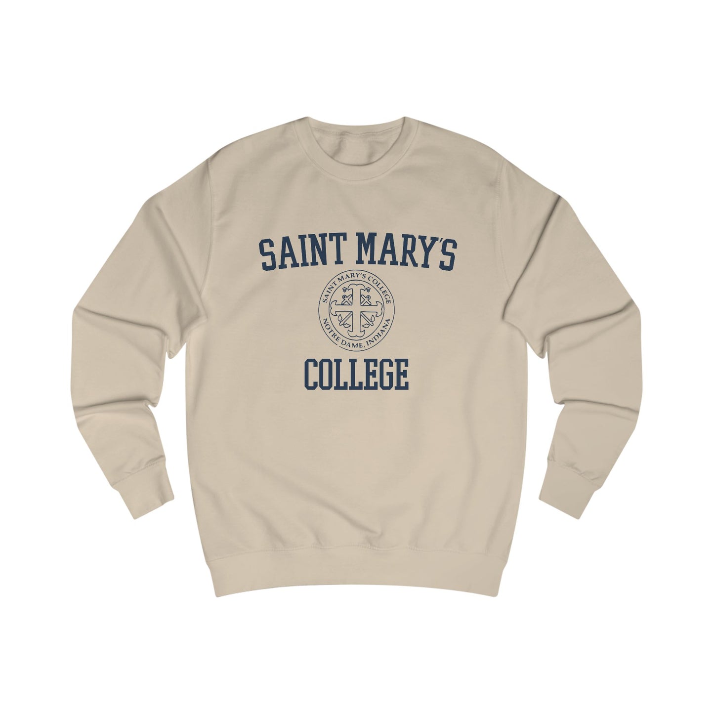 Saint Mary's College Alternative Seal Crewneck | Spes Unica | Better in Blue Co.