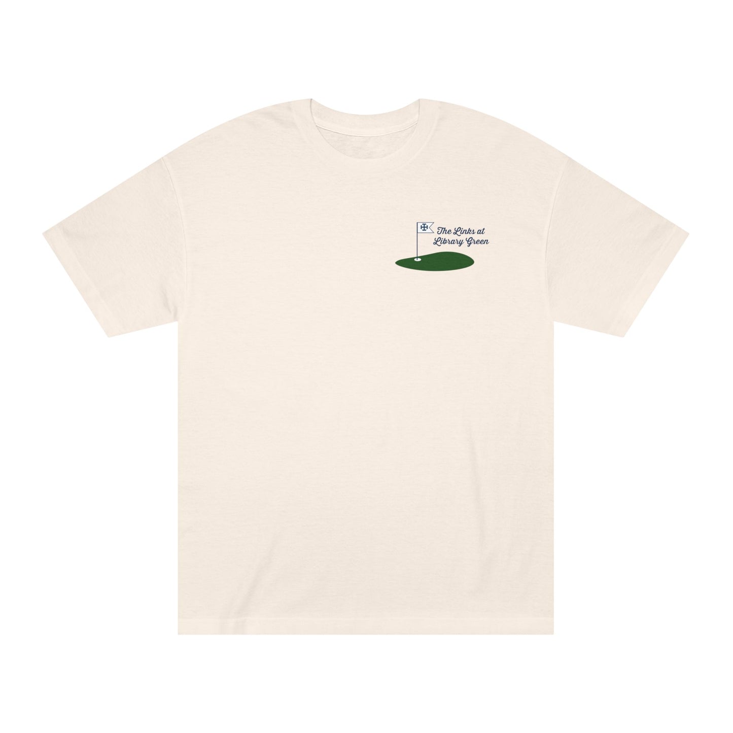 Saint Mary's College "The Links at Library Green" Unisex Classic Tee | Better in Blue Co.
