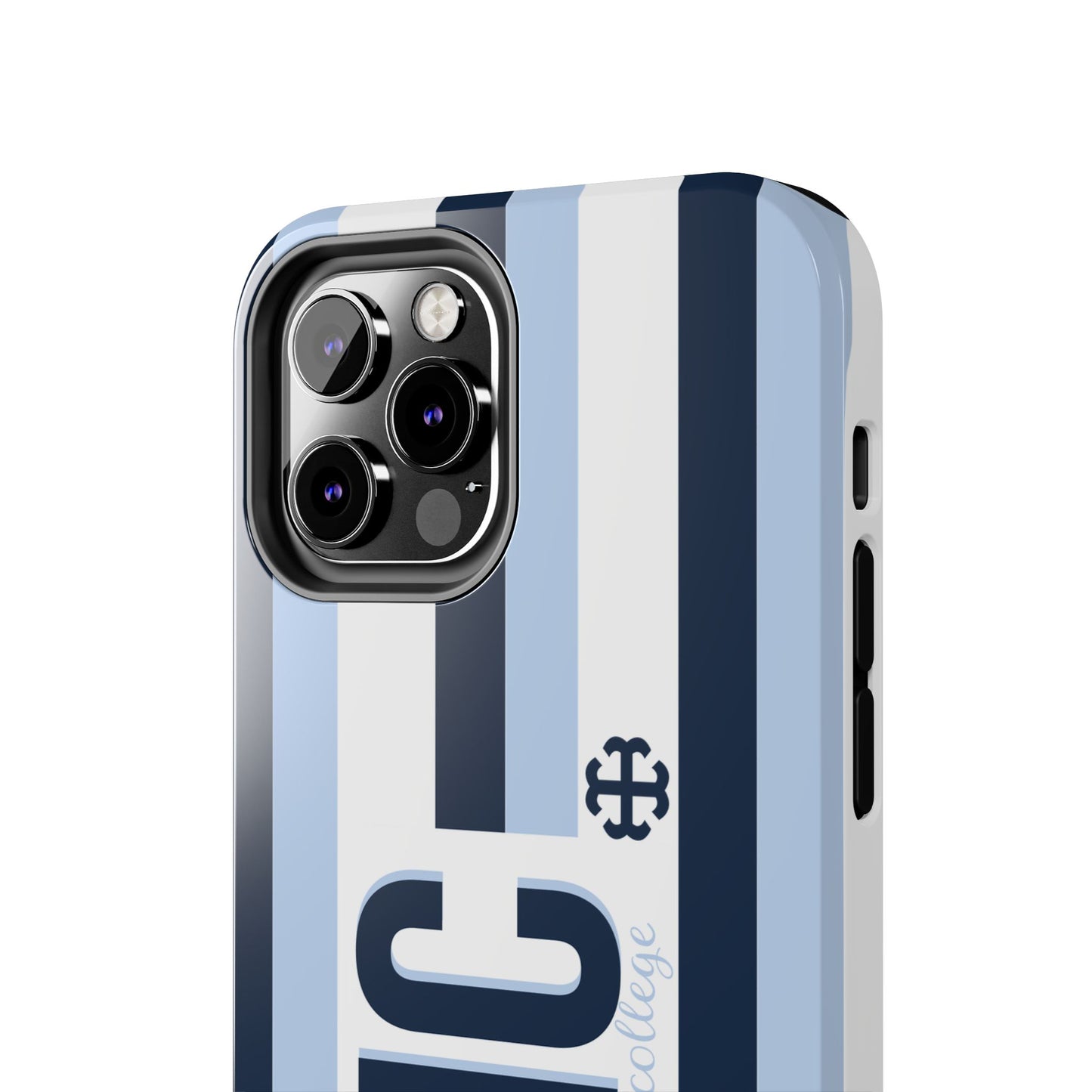 Saint Mary's College Phone Case SMC Navy/Belles Blue/White French Cross | Better in Blue Co.