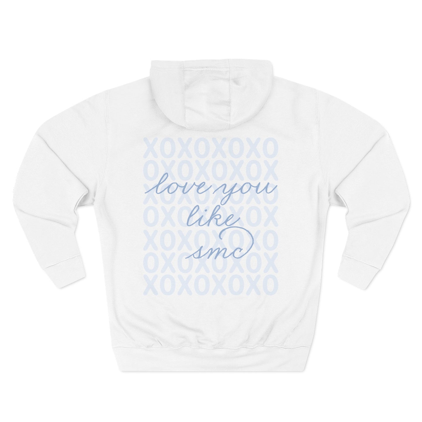 Saint Mary's College "Love You Like SMC" Fleece Hoodie | Smick | Belles Blue | Better in Blue Co.