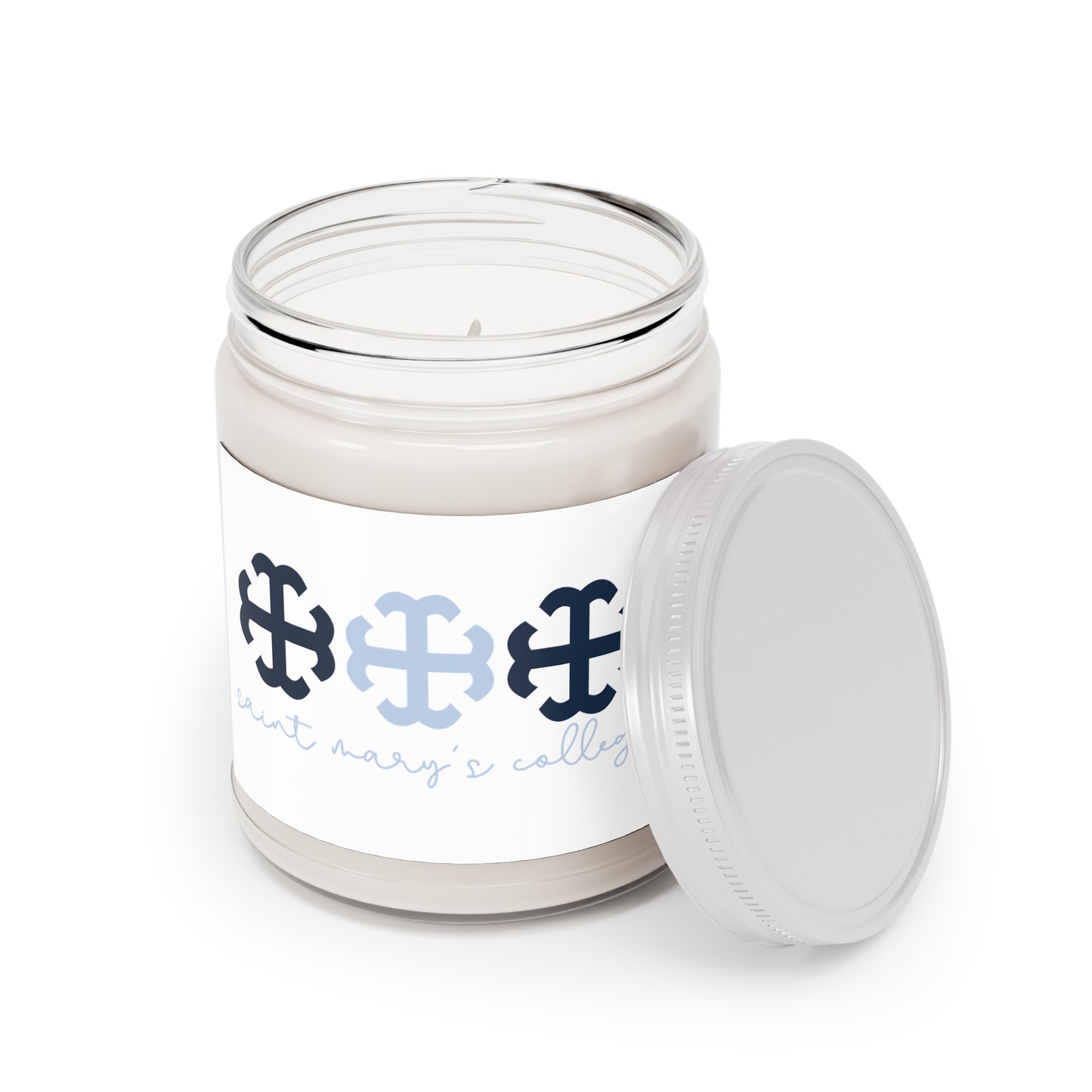 Saint Mary's College Candle No. 2 | Better in Blue Co. | French Cross | Belles Blue