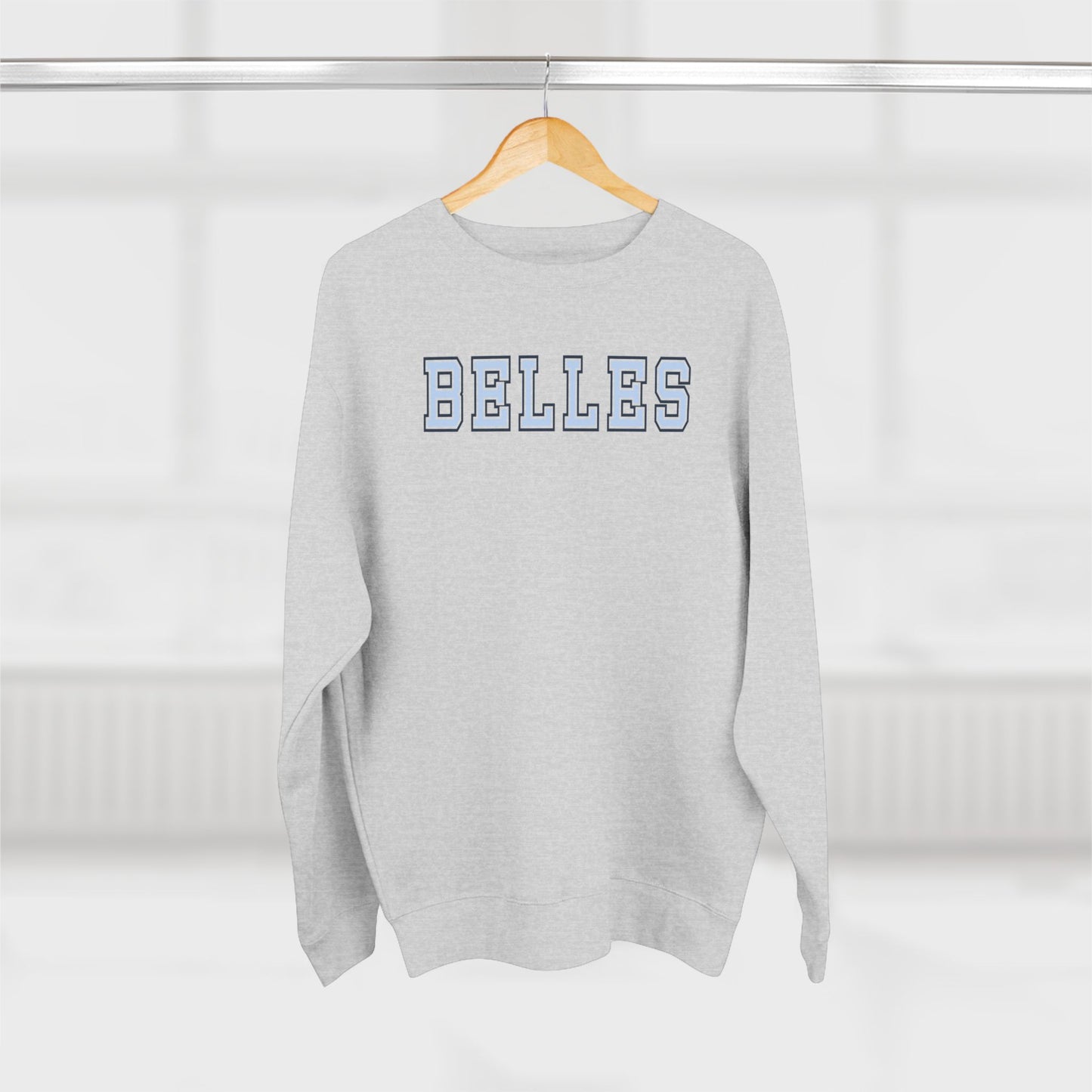 Saint Mary's College "BELLES" Unisex Crewneck Sweatshirt | Navy Blue | Belles Blue | Better in Blue Co.