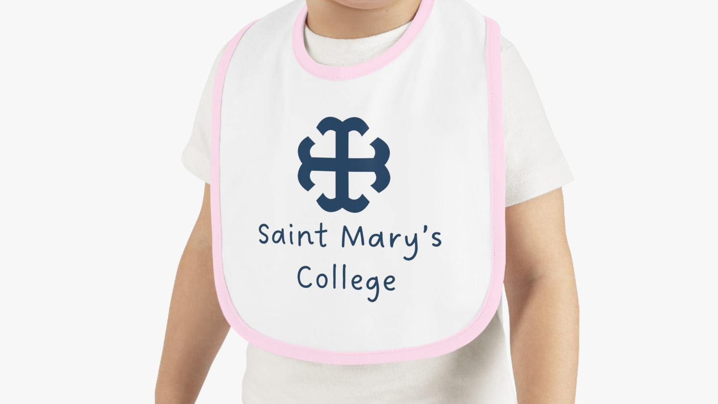 Saint Mary's College Baby Bib | Belles | Better in Blue Co.