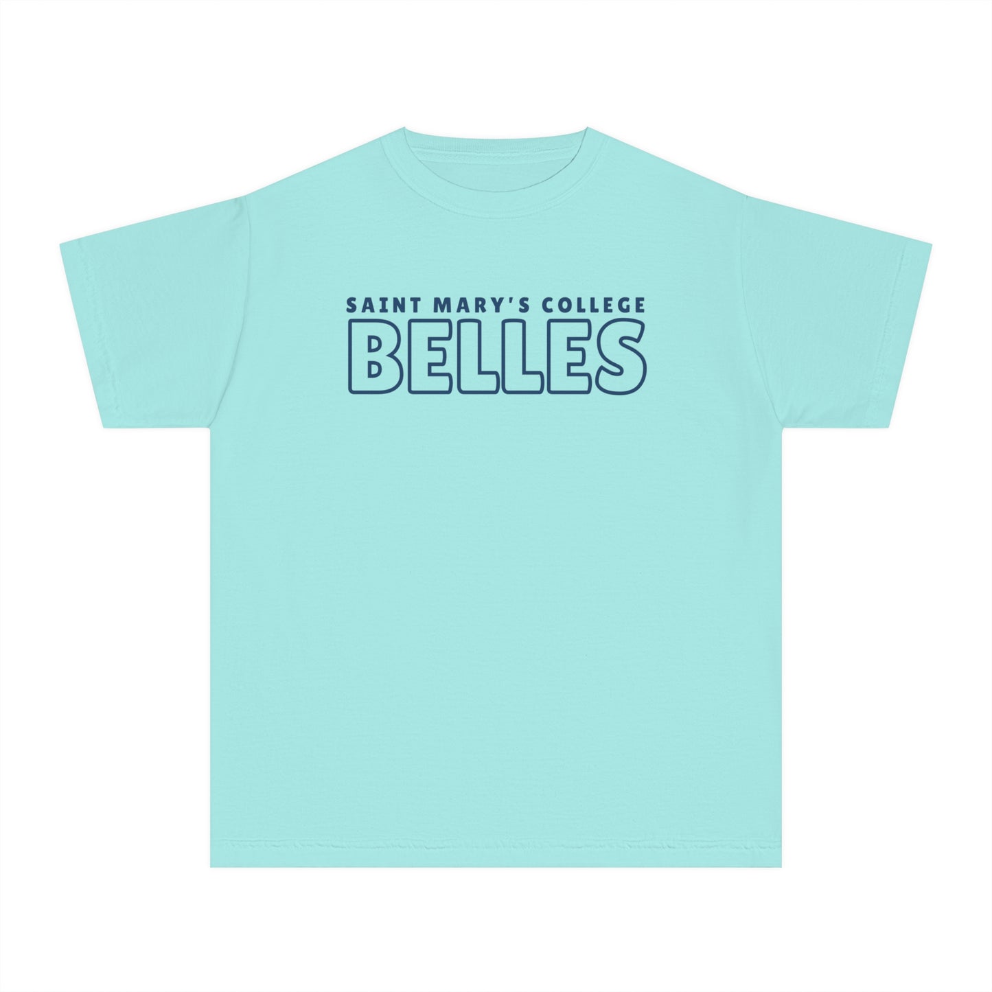 Youth Saint Mary's College Belles No.2 Midweight Tee | Better in Blue Co.