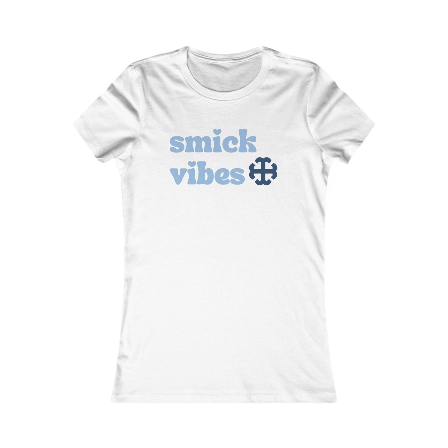Saint Mary's College Smick Vibes Women's Favorite Tee | French Cross | Better in Blue Co.