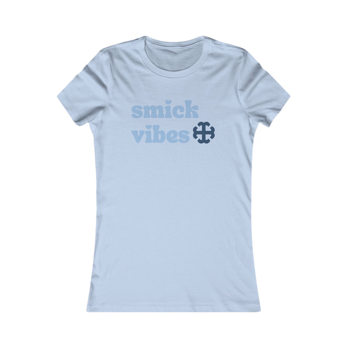 Saint Mary's College Smick Vibes Women's Favorite Tee | French Cross | Better in Blue Co.