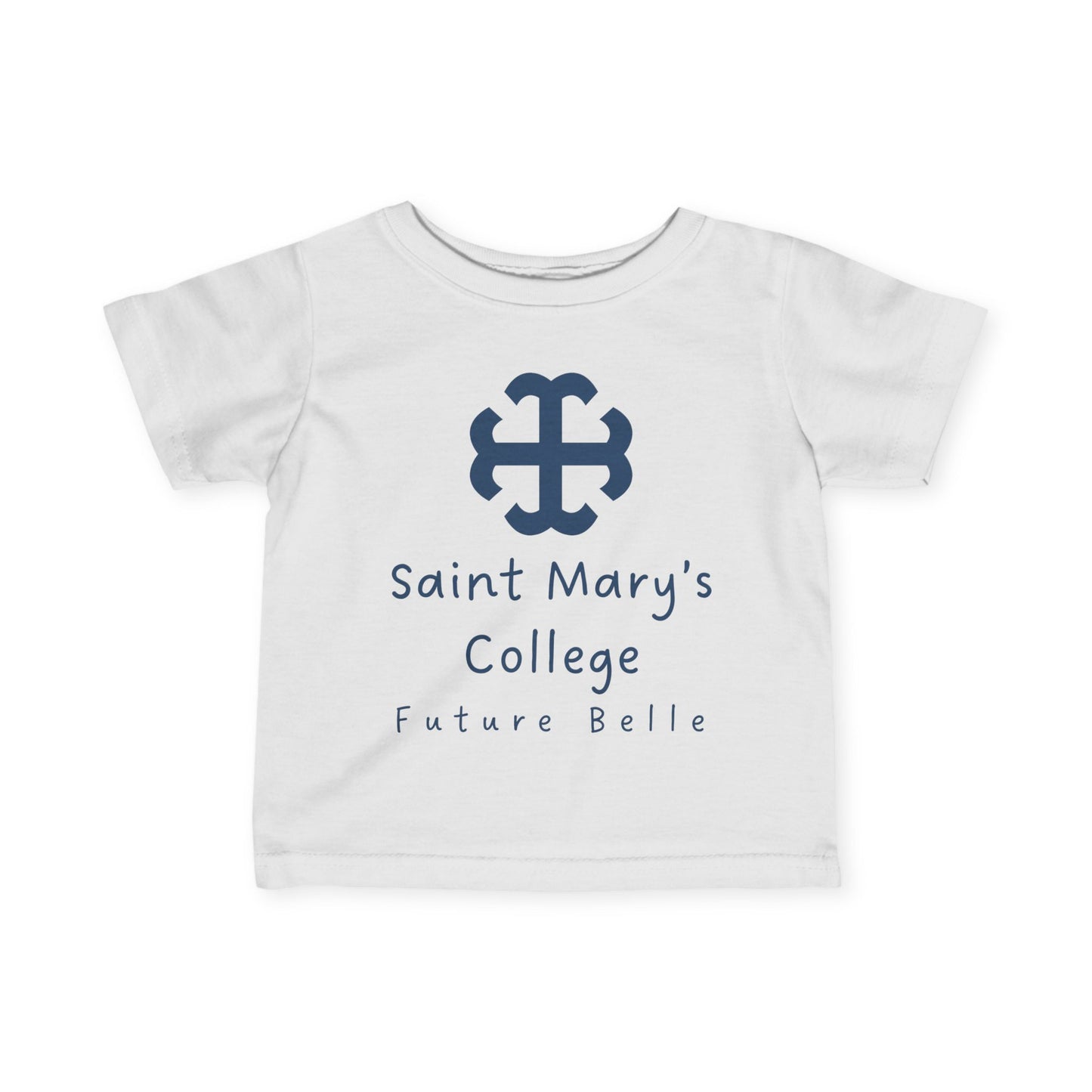 Saint Mary's College Future Belle Infant Tee | French Cross | Belles Blue | Better in Blue Co.