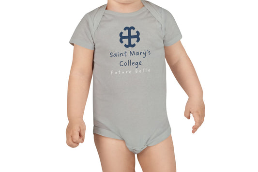 Saint Mary's College Future Belle Baby Onesie | French Cross | Better in Blue Co.