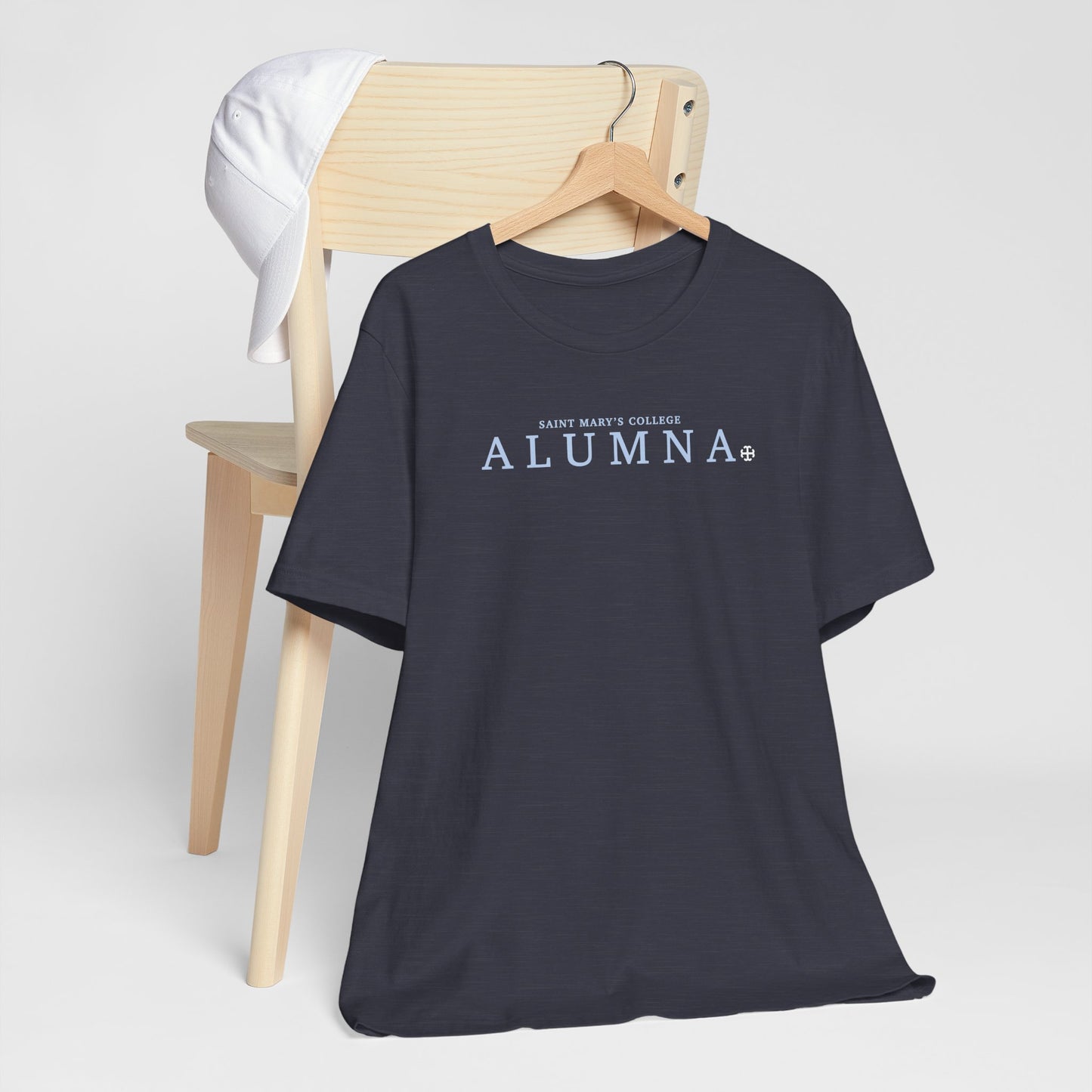 Saint Mary's College Alumna Tee | Belles | French Cross | Better in Blue Co.