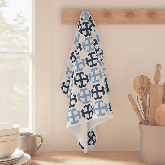 Saint Mary's College French Cross Microfiber Tea Towel | Smick | Better in Blue Co.