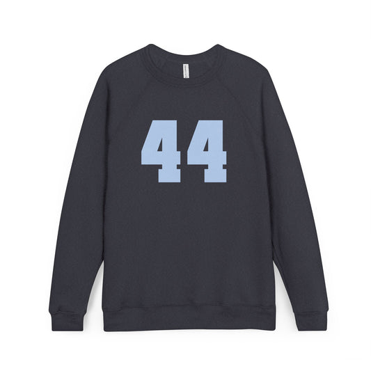 Saint Mary's College Unisex Fleece Raglan Sweatshirt | Belles Blue | Better in Blue Co.