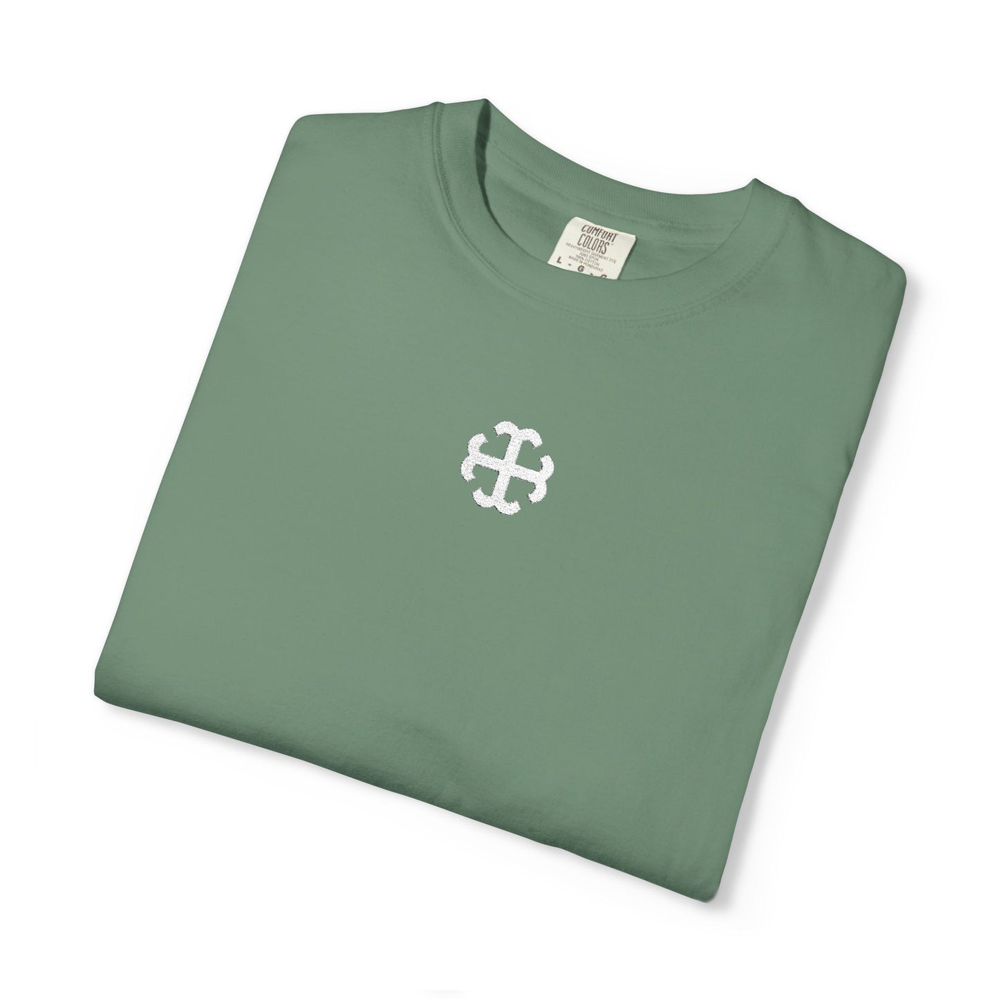 Saint Mary's College Embroidered French Cross Tee | Belles | 1844 | Better in Blue Co.