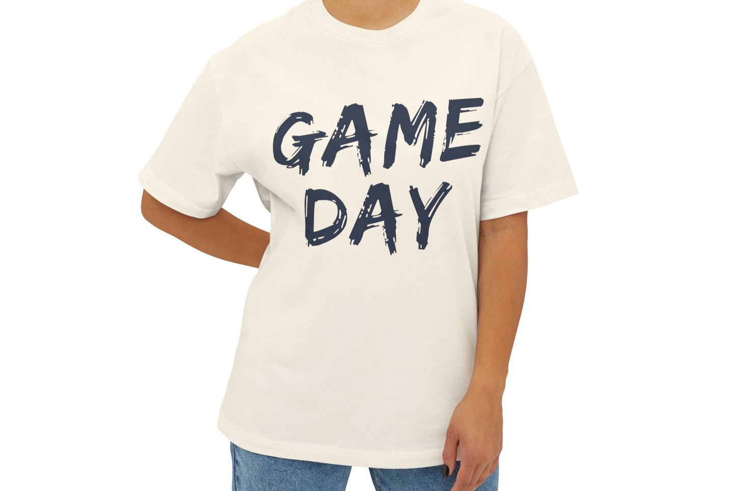 Saint Mary's College Game Day Unisex Oversized Boxy Tee | Belles | Better in Blue Co.
