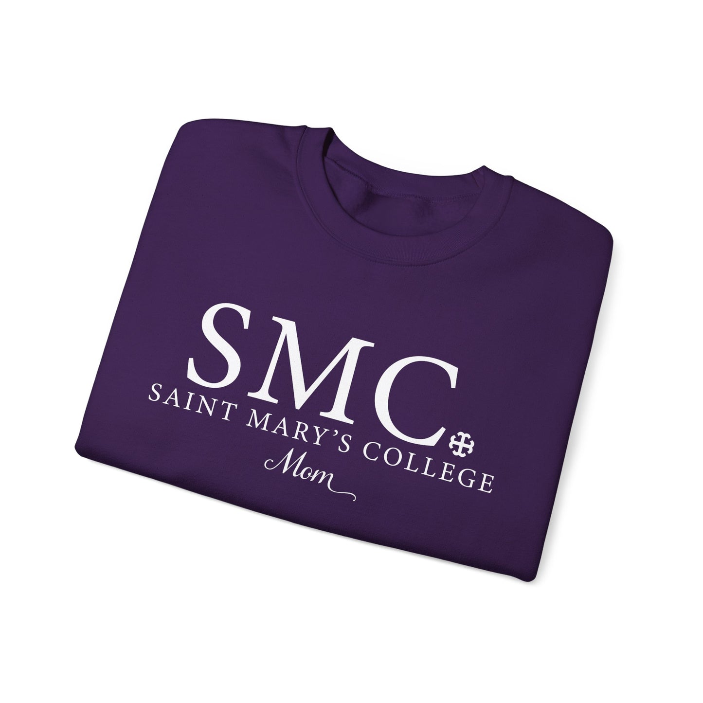 Saint Marys College "SMC Mom" Crewneck | 1844 | Belles | Notre Dame, IN | Better in Blue Co.