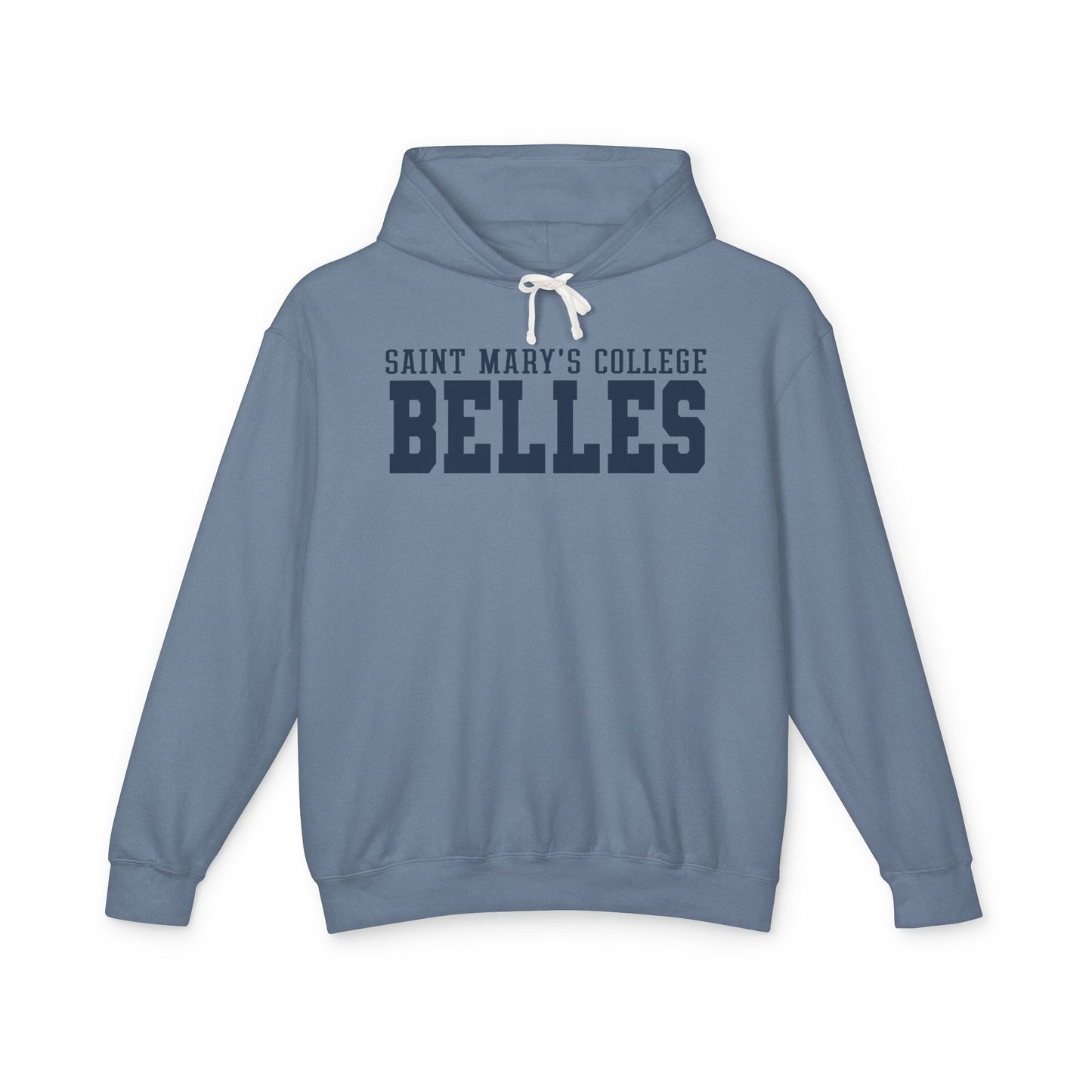 Saint Mary's College Belles Comfort Colors Hoodie | Smick | Notre Dame, IN | Better in Blue Co.
