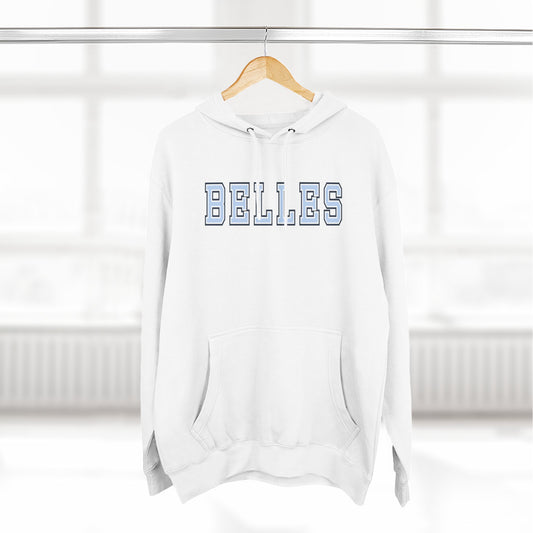 Saint Mary's College "BELLES" Fleece Hoodie | Navy Blue | Belles Blue | Better in Blue Co.