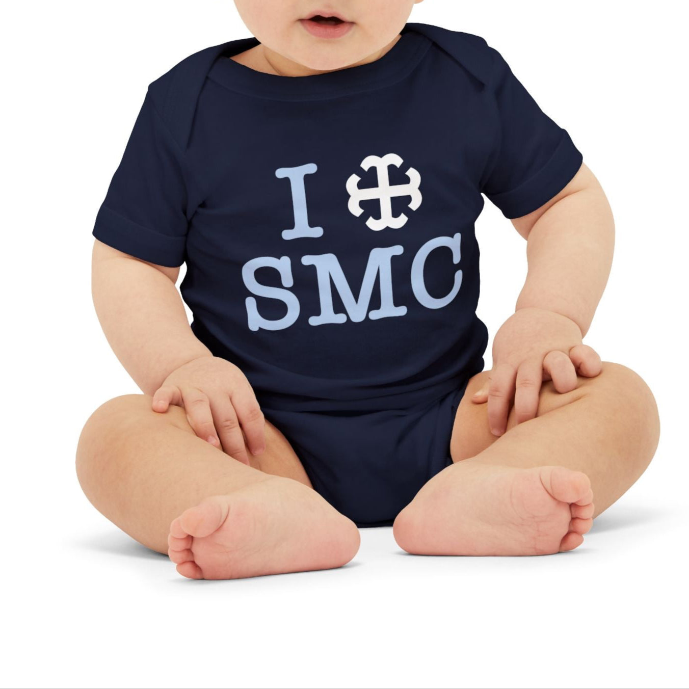 Saint Mary's College Onesie No. 3 | French Cross | Better in Blue Co.
