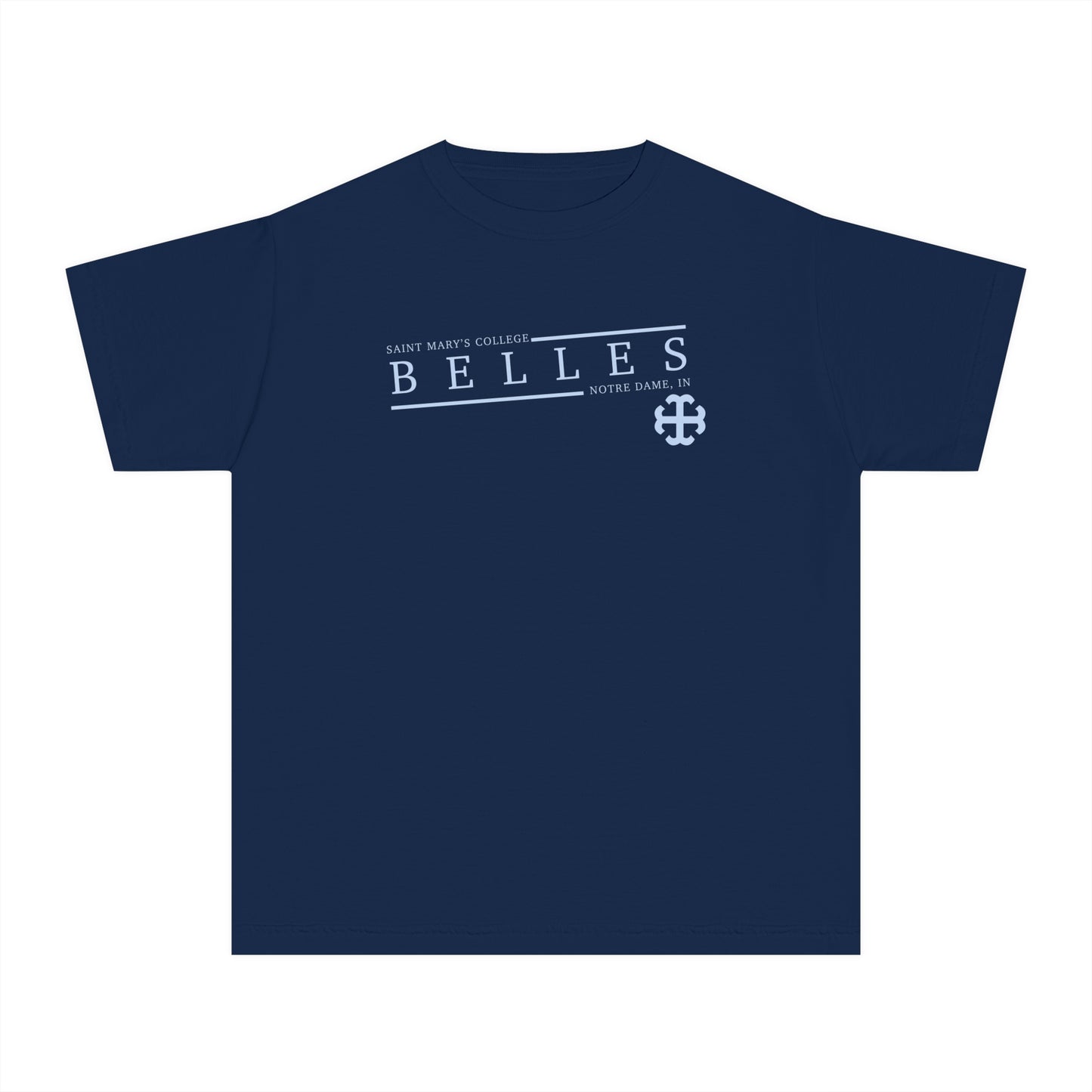 Youth Saint Mary's College Belles Tee | Better in Blue Co.