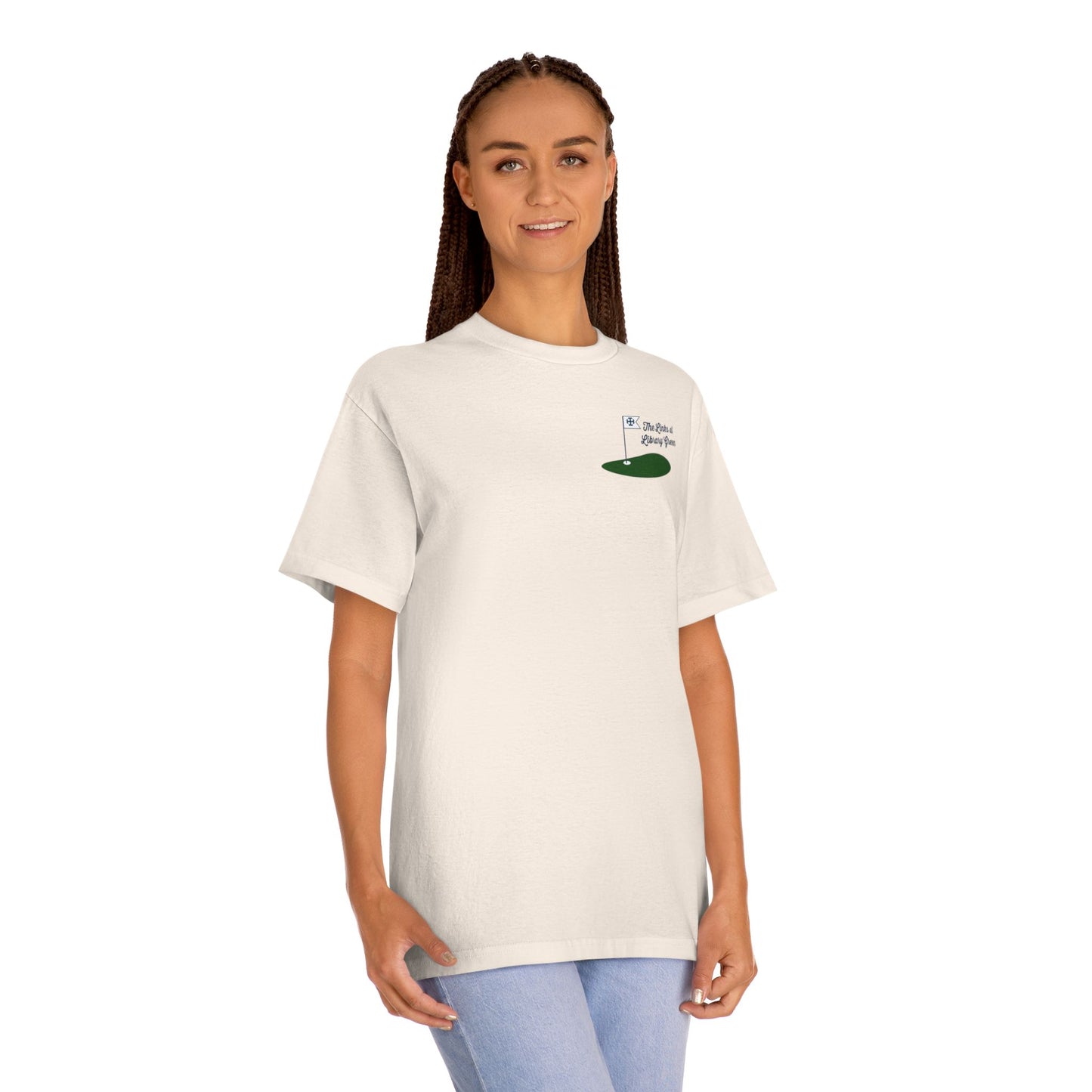Saint Mary's College "The Links at Library Green" Unisex Classic Tee | Better in Blue Co.