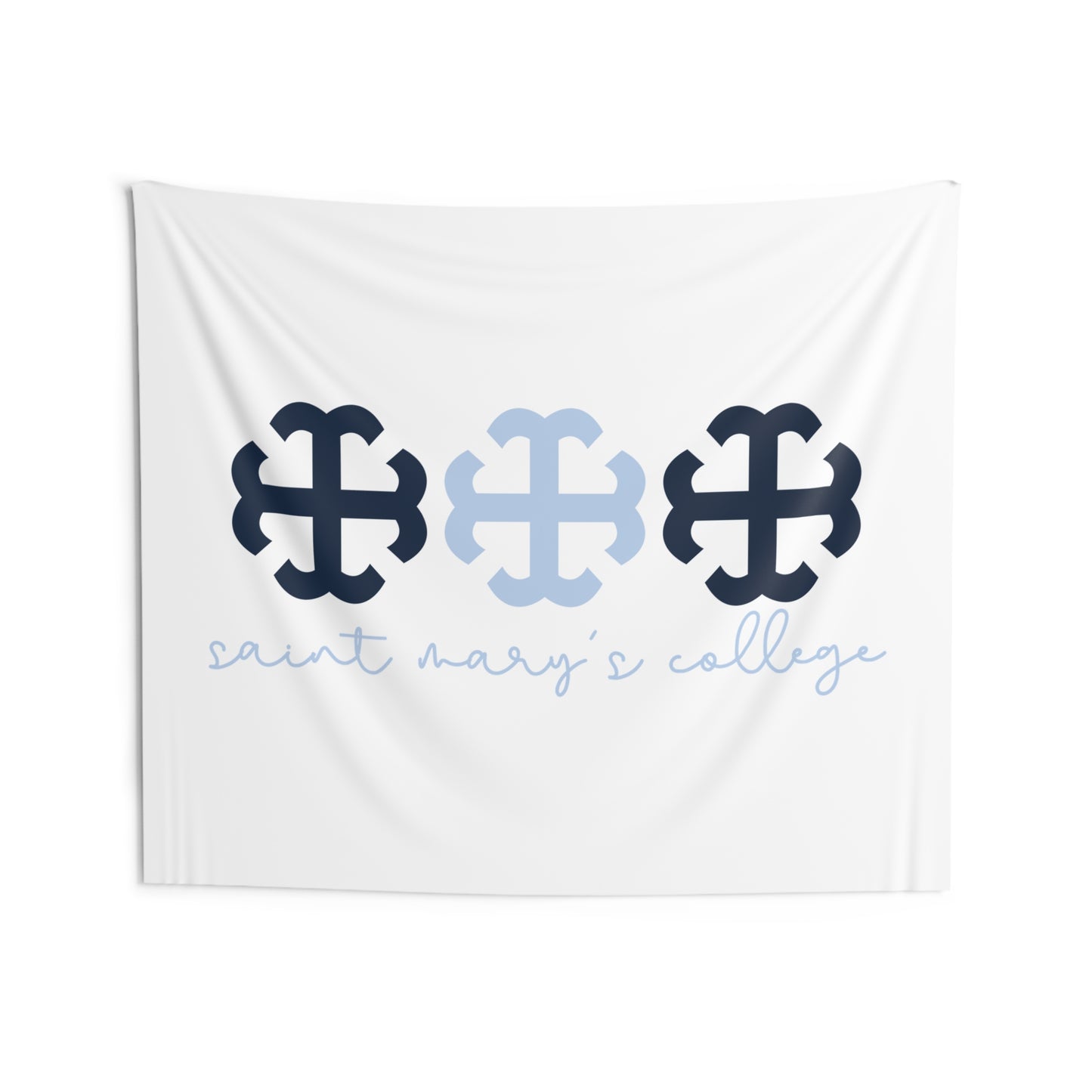 Saint Mary's College French Cross Tapestry | Better in Blue Co.