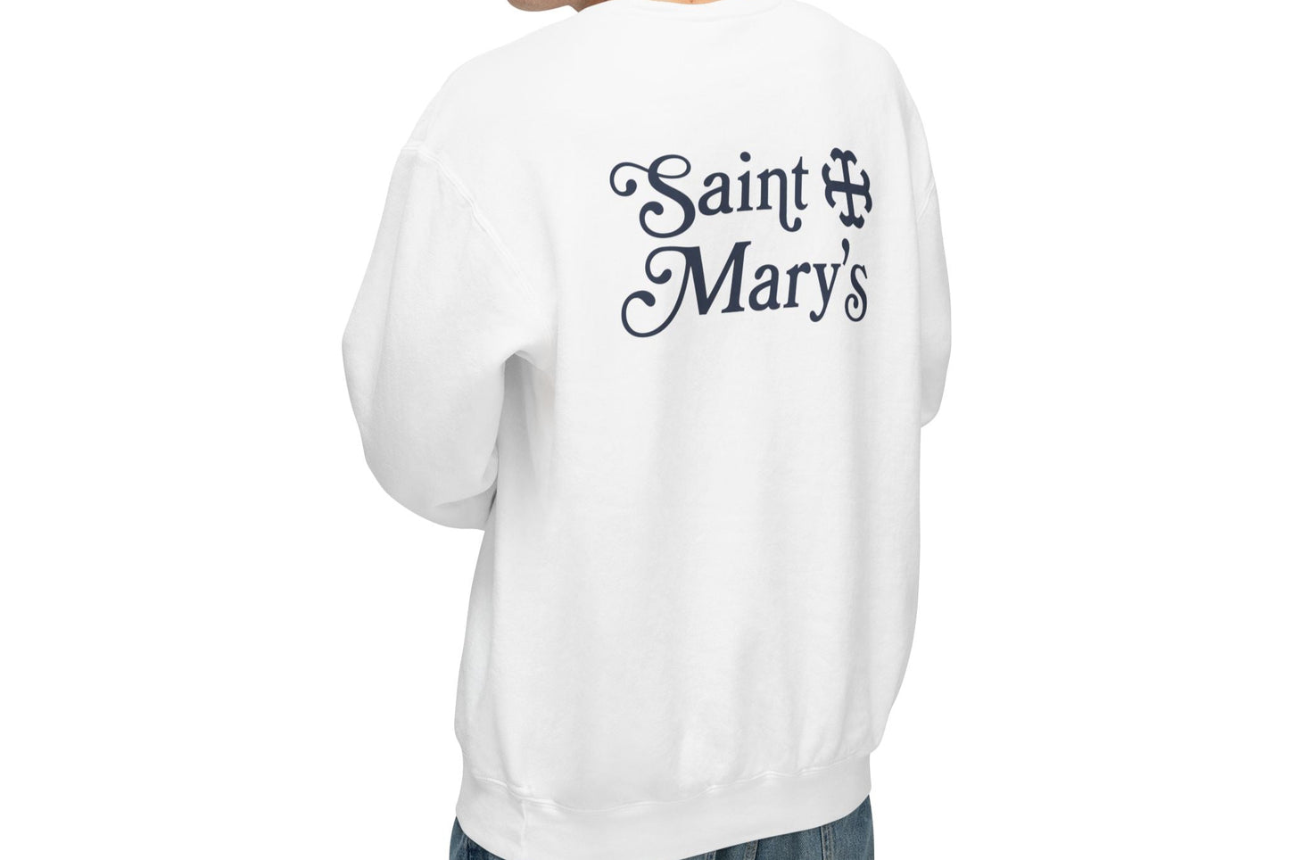 Saint Mary's College Crewneck | Matching Sweat Set | 1844 | Belles | French Cross | Better in Blue Co.