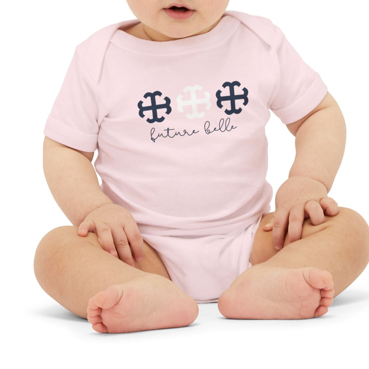 Saint Mary's College Infant Onesie Future Belle | French Cross | Baby | Better in Blue Co.