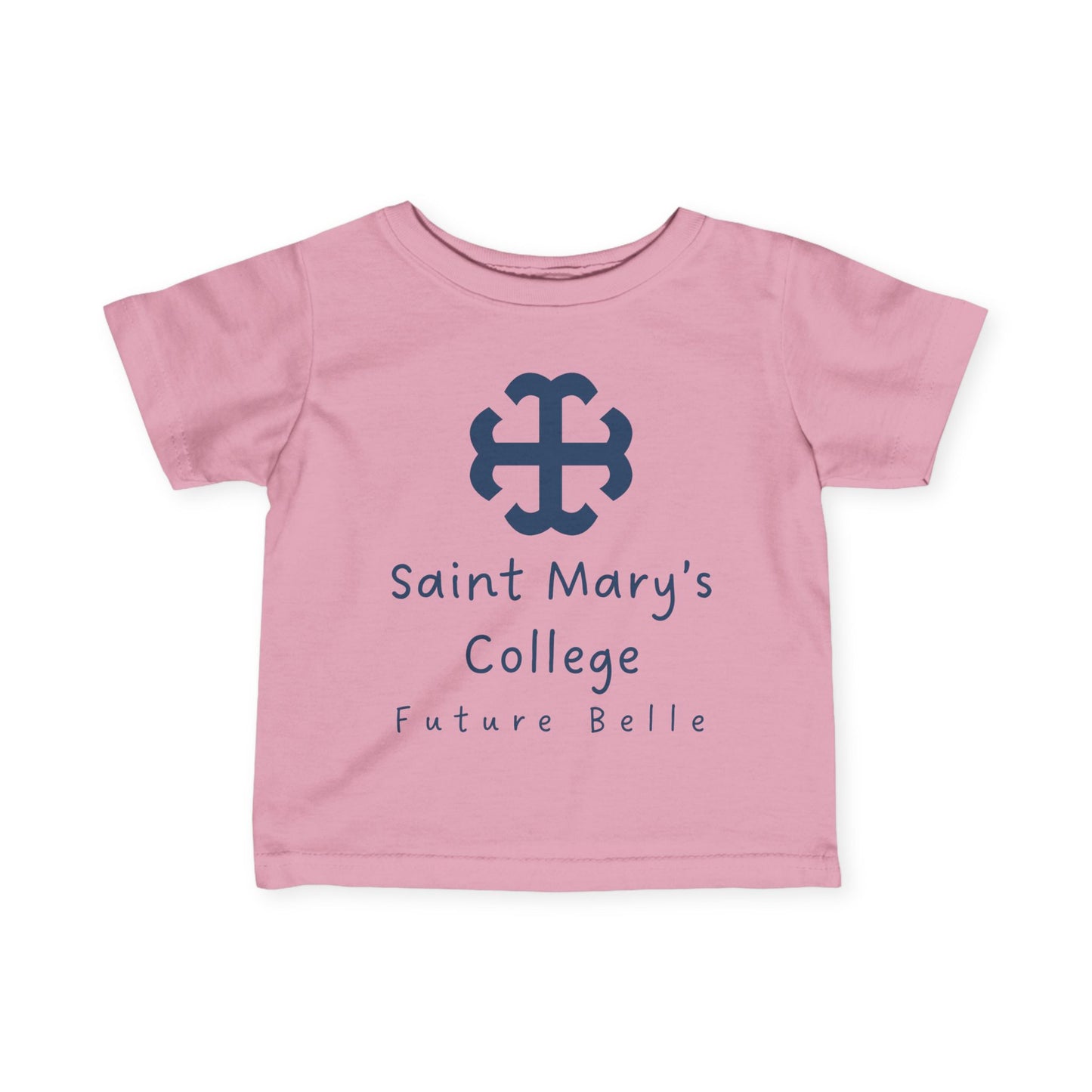 Saint Mary's College Future Belle Infant Tee | French Cross | Belles Blue | Better in Blue Co.