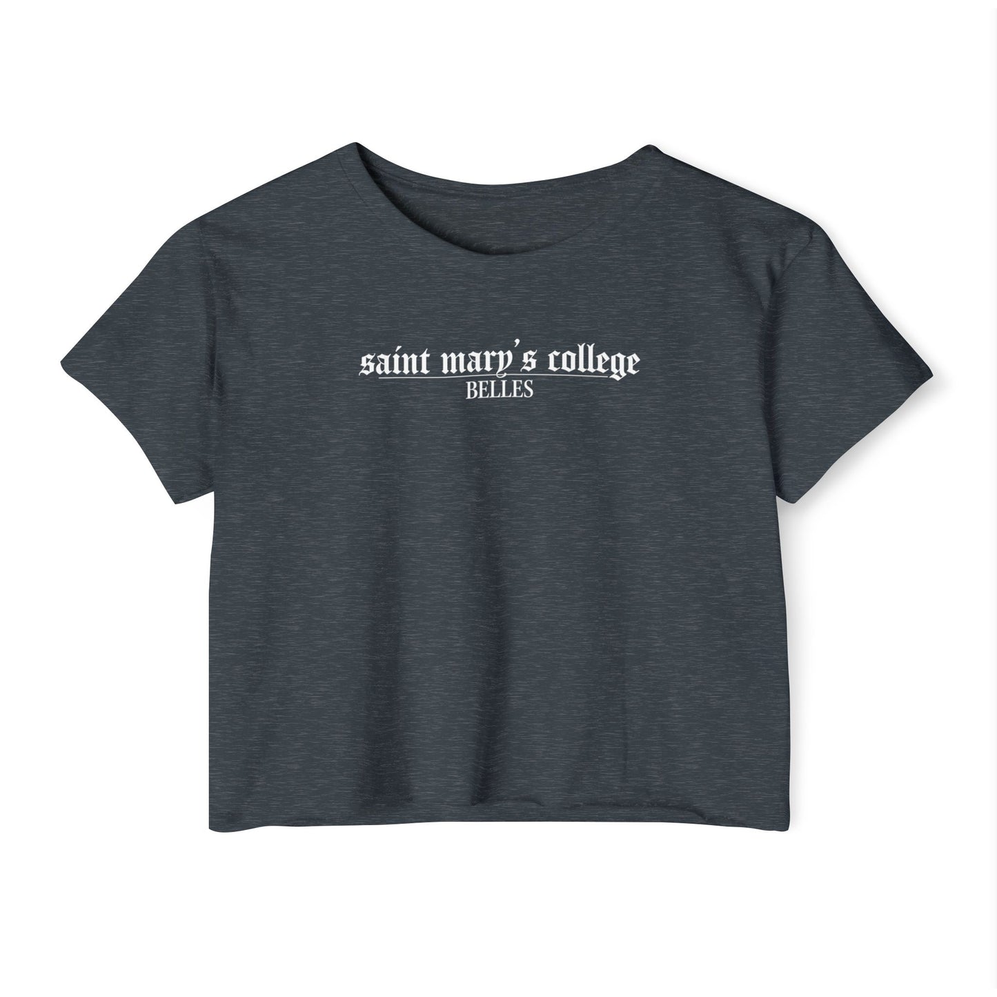 Saint Mary's College Belles Crop Top | Better in Blue Co.