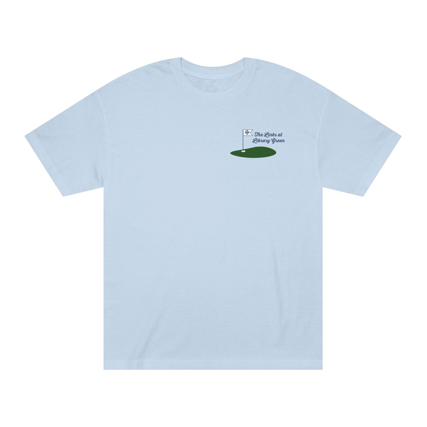 Saint Mary's College "The Links at Library Green" Unisex Classic Tee | Better in Blue Co.
