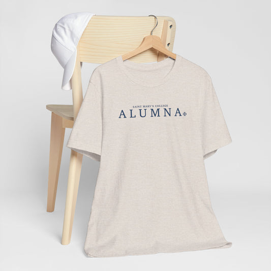 Saint Mary's College Alumna Tee | Belles | French Cross | Better in Blue Co.