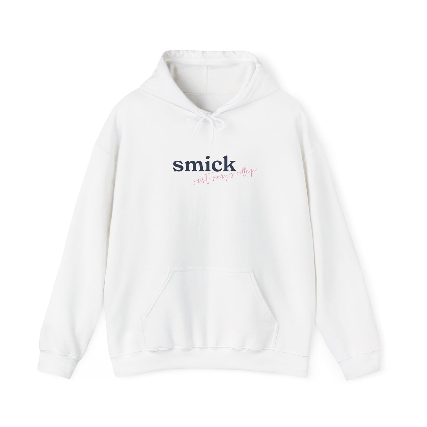 Saint Mary's College "smick" Hooded Sweatshirt | 1844 | Belle Yeah | Better in Blue Co.