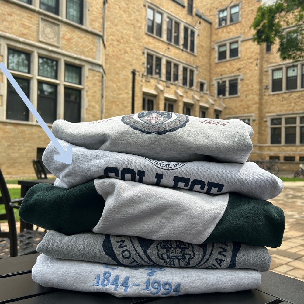 Saint Mary's College Champion Reverse Weave Crewneck Small or Medium