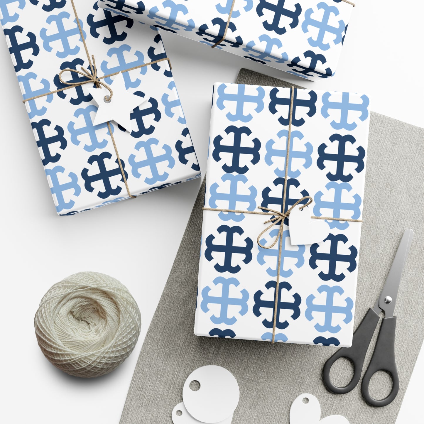Saint Mary's College French Cross Wrapping Paper No. 2 | Notre Dame, IN | Belles | Smick