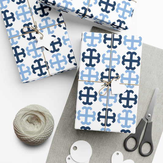 Saint Mary's College French Cross Wrapping Paper No. 2 | Notre Dame, IN | Belles | Smick
