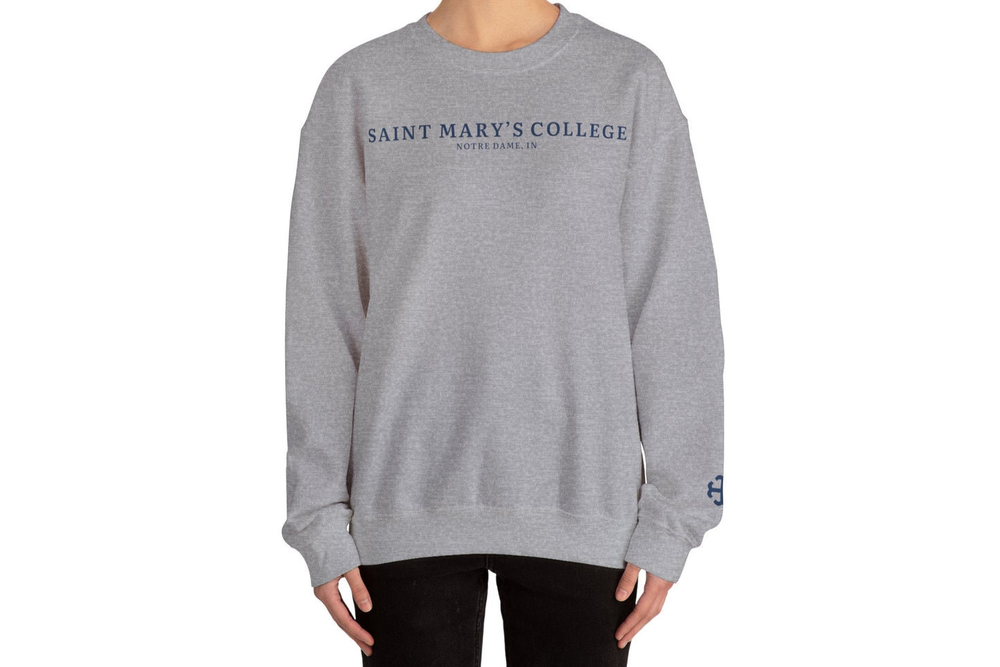 Saint Mary's College Lightweight Crewneck | Notre Dame, IN | Smick | Belles | Better in Blue Co.